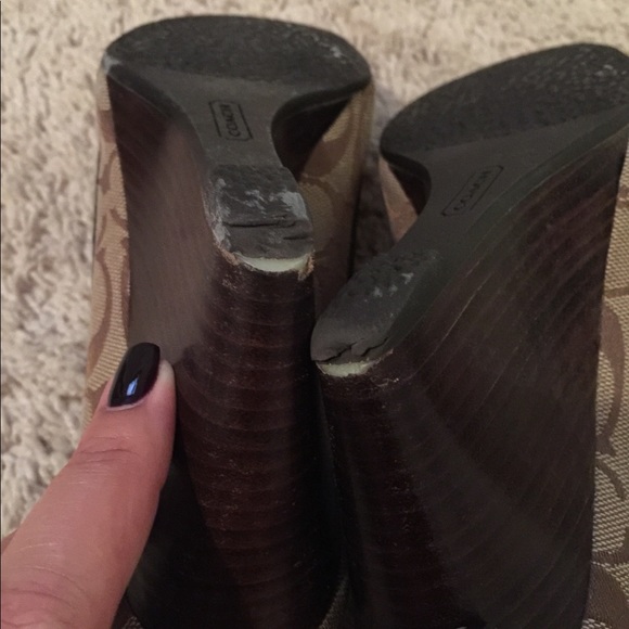 Coach Wedges - Picture 4 of 4